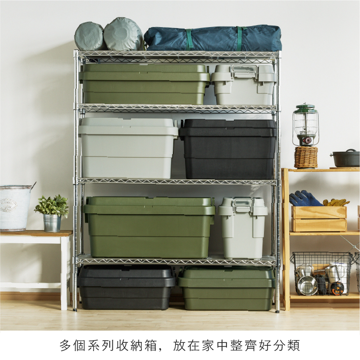 RISU|【二代】TRUNK CARGO 可堆疊多功能耐重收納箱70S(矮) - this ...
